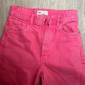 NEW!! ZARA Pink Jeans
